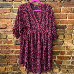 Torrid leopard print tunic